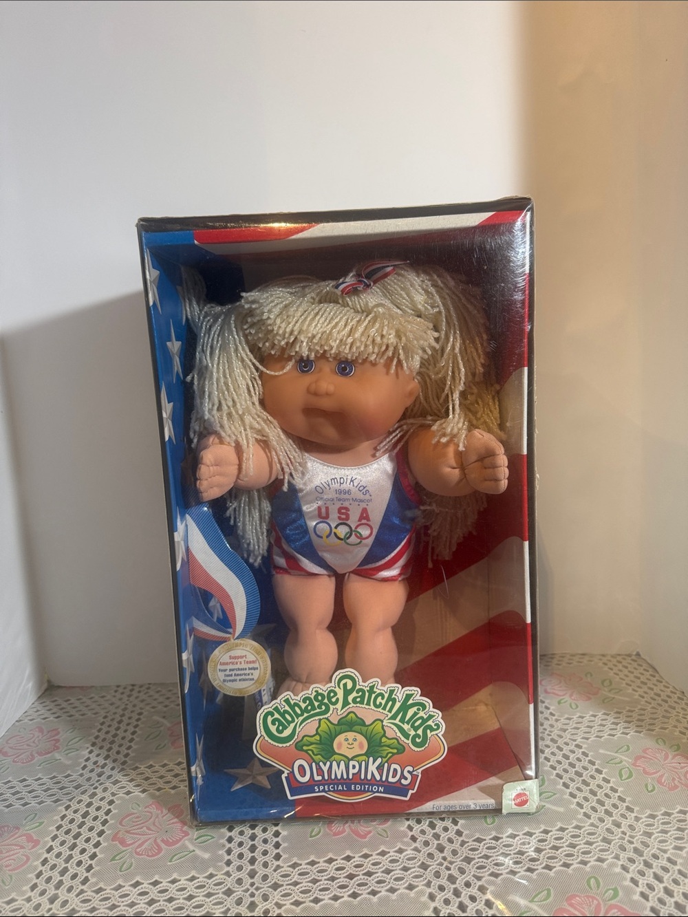 New Mattel cabbage patch kids olympikids 1996 special edition
